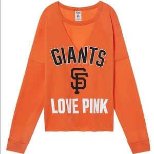 Victoria’s Secret SF Giants Orange Sweater Large L
